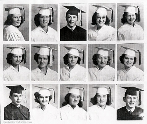 Class of 1943, courtesy of Karen Baroody