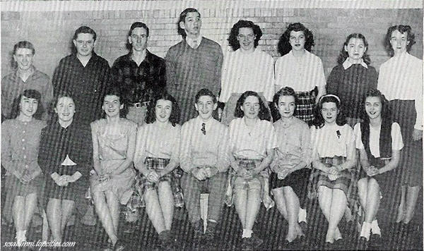 Class of 1948, courtesy of Karen Baroody