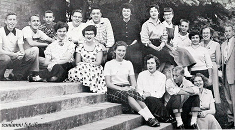 Class of 1956, courtesy of Karen Baroody