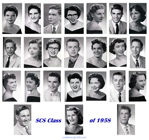 Class of 1958, courtesy of Karen Baroody