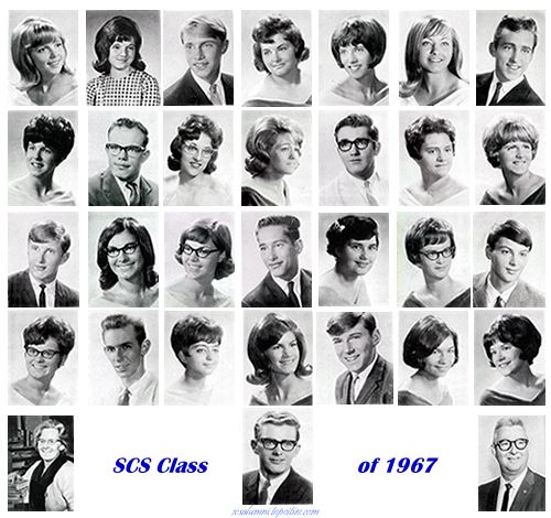 Class of 1967, courtesy of Karen Baroody
