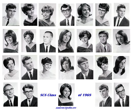 Class of 1968, courtesy of Karen Baroody
