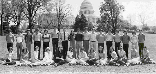 Class of 1981 in Washington, D.C. -  courtesy of Anna Koperczak