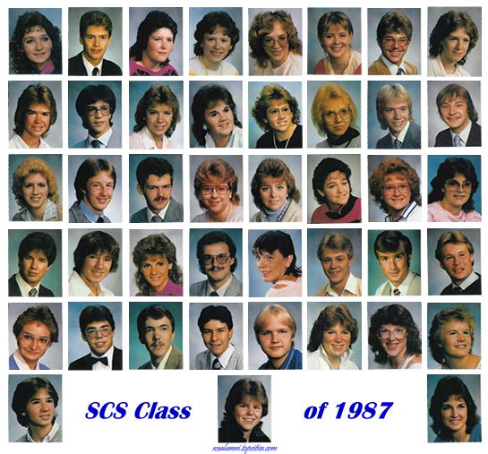Class of 1987, courtesy of Karen Baroody '74