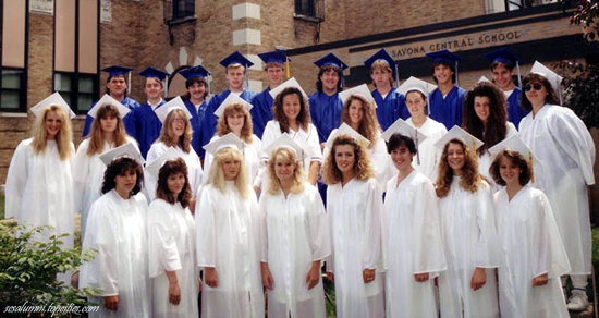Class of 1992, courtesy of Kelly Penna (Reynolds)