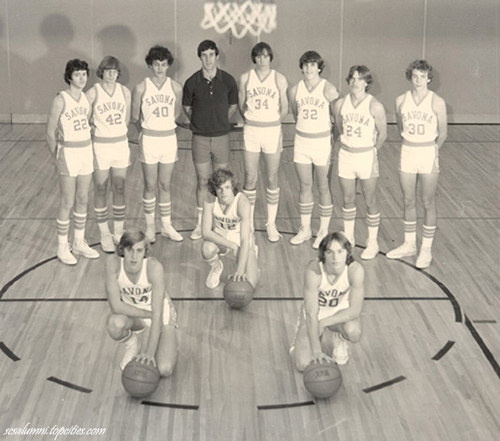 1978 Boys B-Ball Team - photo courtesy of Pam Failing